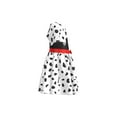 thumbnail image 4 of Cruella Déguisement Enfants Cruella Deville Robe Filles Noir Blanc Veste Robe pour Tenue d'Halloween (Robe, 130cm), 4 of 5
