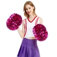 thumbnail image 2 of Event & Party Cheerleading Handheld Flower аксессуар for Performance and Sports Activities - Lightweight Handle Design for Easy Grip and Secure -Off 2PCS, 2 of 4