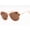 BLUSH MARBLE, variant on Sunglasses Anne Klein AK 7077 243 Mocha Tortoise