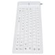 thumbnail image 4 of Teclado de Silicona NikouMX Teclado con cable USB Blanco, 4 of 8