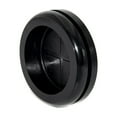 thumbnail image 4 of Flyshop Black 25 mm 1" Rubber Plug, 20 mm 13/16" ID, One-sided Cable Protector Synthetic Rubber Grommets Hole Plug Wire Protection, Round, Thicker, 4-Pack, 4 of 6