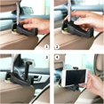 thumbnail image 4 of Gancho universal para reposacabezas de automóvil, paquete de 2 soportes universales para reposacabezas de vehículos, con soporte para teléfono / bolso para teléfono, accesorios universales para automó Feliz Sencillez, 4 of 5
