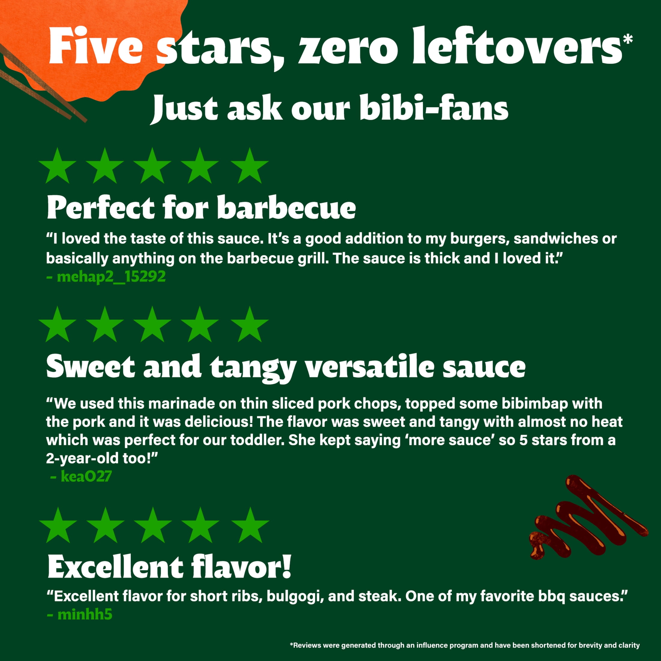 (6 pack) Bibigo Original Korean BBQ Marinade & Sauce, 16.9 oz