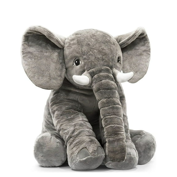 HOMILY Stuffed Elephant Plush Animal Toy 24 INCH