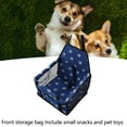 thumbnail image 4 of Asiento De Coche Para Mascotas, Transportador De Viaje Lavable Oxford, Jaula Elevadora Para Perros Para Cachorros Y Gatos, 4 of 8