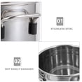 thumbnail image 3 of UPOUART Stainless Steel Stock Pot With Lid For Professional Cooks 1Pack, 3 of 6