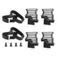thumbnail image 4 of segolike 4 Pcs Support de Batterie en Métal Alliage d'Aluminium Haute Résistance Remplacement Noir, 4 of 9