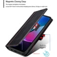 thumbnail image 2 of Flip Case for Motorola Moto G Play 2023/Moto G Pure 2021,Flip Fold Leather Wallet Case with Credit Card Slot and Kickstand Magnetic Closure Protective Cover Phone Case(Black), 2 of 8
