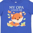 thumbnail image 4 of Inktastic My Opa Loves Me Little Fox Boys or Girls Toddler T-Shirt, 4 of 5