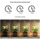 thumbnail image 3 of Grow Lights for Indoor Plants, LEDs Full Spectrum Halo Plant Light for Indoor Plants, Height Adjustable Growing Lamp with Detachable Base, 2/4/8Hrs Timer, 4 Brightness, 2-Pack, 3 of 5