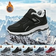 thumbnail image 5 of NOKIO Bottes d'Hiver pour Femmes Waterproof Doublées de Fourrure Chaussures de Randonnée Légères à Crochet et Boucle Ajustables Semelle Crantée Antidérapante pour l'Extérieur, 5 of 5