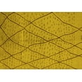 thumbnail image 1 of Ahgly Company Machine Washable Indoor Rectangle Solid Yellow Modern Area Rugs, 4' x 6', 1 of 4