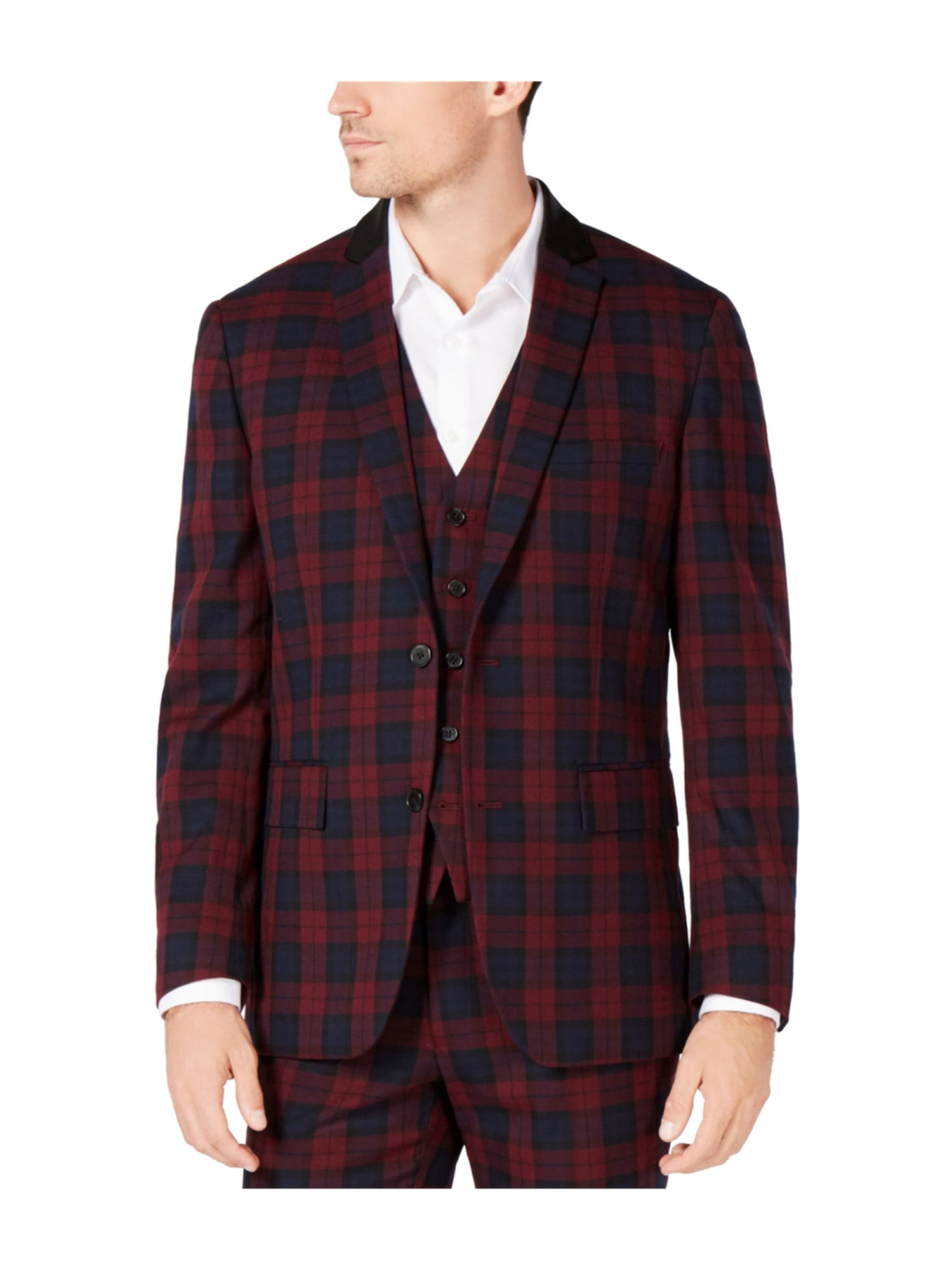 tartan blazer mens