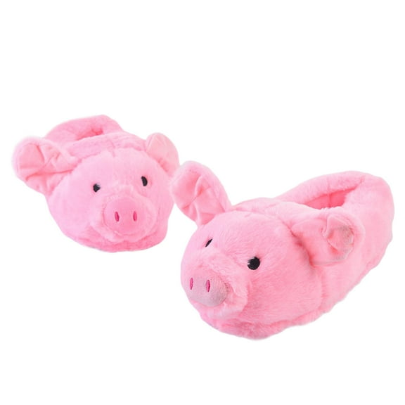 Cute Slippers for Women Pink Slippers Winter Warm Shoes Slip Slides Female Animal Slippers Women Shoes Xmas Gifts