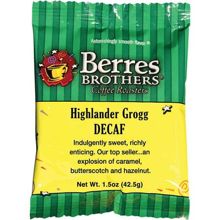 Berres Brothers Coffee Roasters Highlander Grogg Decaf Coffee, 1.5 oz