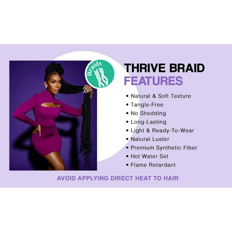 Darling Pre-Stretched Thrive Braid Hair 3X Pack, 52 inch, #27