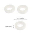 thumbnail image 2 of OULII Wig Extension Tape White Double Sided for Secure Hair Extensions At Home, 2 of 2