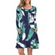 thumbnail image 1 of Vestidos casuales de manga larga con bolsillos para mujer Adepaton LRWJ1046-45, 1 of 7