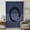 Blue, variant on Grey Striped Sheer Curtains 108" Extra Long for Living Room, Black Geometric Vintage Stripes Ombre Light Filtering Privacy Drapes, Breathable Semi Sheer Window Treatment for Floor to Ceiling Window