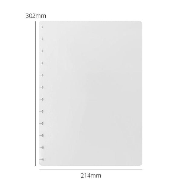 MYRRH1 Notebook Cubierta A5 B5 A4 B6 Suministros Escolares De Oficina Diario Separador De Índice Calendario Anillo Anillos Discos Carpeta Hebilla Agujero De Seta De Encuadernación