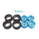 thumbnail image 2 of Adaptadores de rueda de bujes hexagonales de aluminio de 4 piezas de 12 mm, llanta de pestillo de metal para juguetes WL, 2 of 9