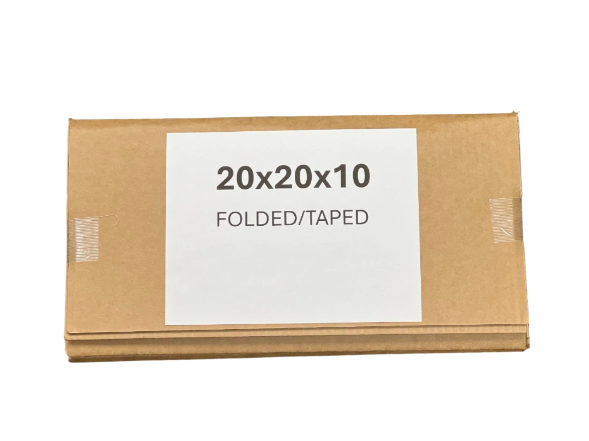 20x20x10 (200 lb strength) | SINGLE CARDBOARD BOX