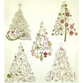 thumbnail image 6 of Christmas Tree Collection Dishwasher Magnet Cover, Refrigerator Door Cover Magnectic Sticker Kitchen Panel Decal Appliances Decor 23x26inch, 6 of 6
