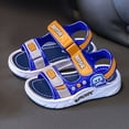 thumbnail image 2 of TOWED22 Kid Sandals Boy Summer Sports Hiking Sandals Adjustable Straps Toddler Little Big Kid(Blue,11), 2 of 8