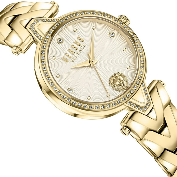 Versus by Versace V Versus Quartz Gold Bracelet Women's