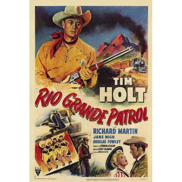 Rio Grande Patrol Movie Poster Style A 27 X 40 1950 Walmart Com Walmart Com