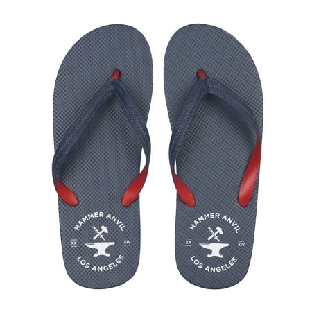 Hammer Anvil Mens Flip Flops Casual Thong Summer Sandals Comfortable Beach