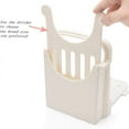 thumbnail image 4 of Bread Slicer, Adjustable Bread/Roast/Loaf Slicer Cutter,Folding Bread Toast Slicer Bagel Loaf Slicer Sandwich Maker Toast Slicing Machine with 5 Slice Thicknesses, 4 of 5