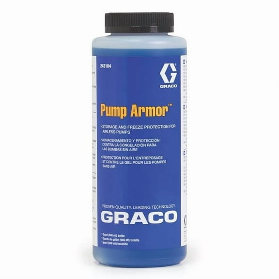 1 pc Graco Pump Armor Fluid Paint Sprayer Protectant 32 fl. oz.(Pack of 6)