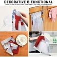 thumbnail image 7 of SKYSONIC Christmas Cute Snowman Kitchen Dish Towel Set,Drying Kitchen Towels Tea Towels Gift Set for Drying Cleaning Cooking Baking 6Pcs, 7 of 7