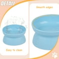 thumbnail image 5 of Raised Cat Food Bowl Plastic Tilted Water Bowl, Anti Vomit Protect Cat's Spine Dishes for Indoor Cats, Whisker Friendly Pet Feeder for Cats Puppies, 5 of 7