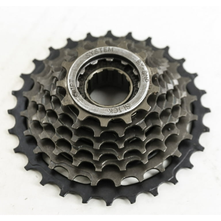 DNP Slick Shift 7 Speed Bike Freewheel 13 28T Cogs Gears Thread On NEW