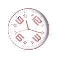 thumbnail image 2 of Reloj de pared Bewildely 12 pulgadas decorativo moderno oro rosa, 2 of 6