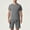 Dark Gray, variant on Bcfgryg Men's Summer Casual Suits Breathable Mesh T Shirt And Shorts Activewear Set For Yoga Gym School Outing Comfortable Athletic Outfit Men’s Casual Sets