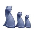 thumbnail image 3 of kusrkot Collection de Figurines de Petits Chats Ensemble de Jouets Miniatures pour Ling Bleu Foncé, 3 of 9