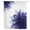 Blue, variant on Blue Bohemian Sheer Curtains 108" Extra Long, Boho Modern Floral Abstract Ombre White Light Filering Curtains, Privacy Drapes Simi Floor to Veiling Curtain for Living Room Bedroom Window Treatment