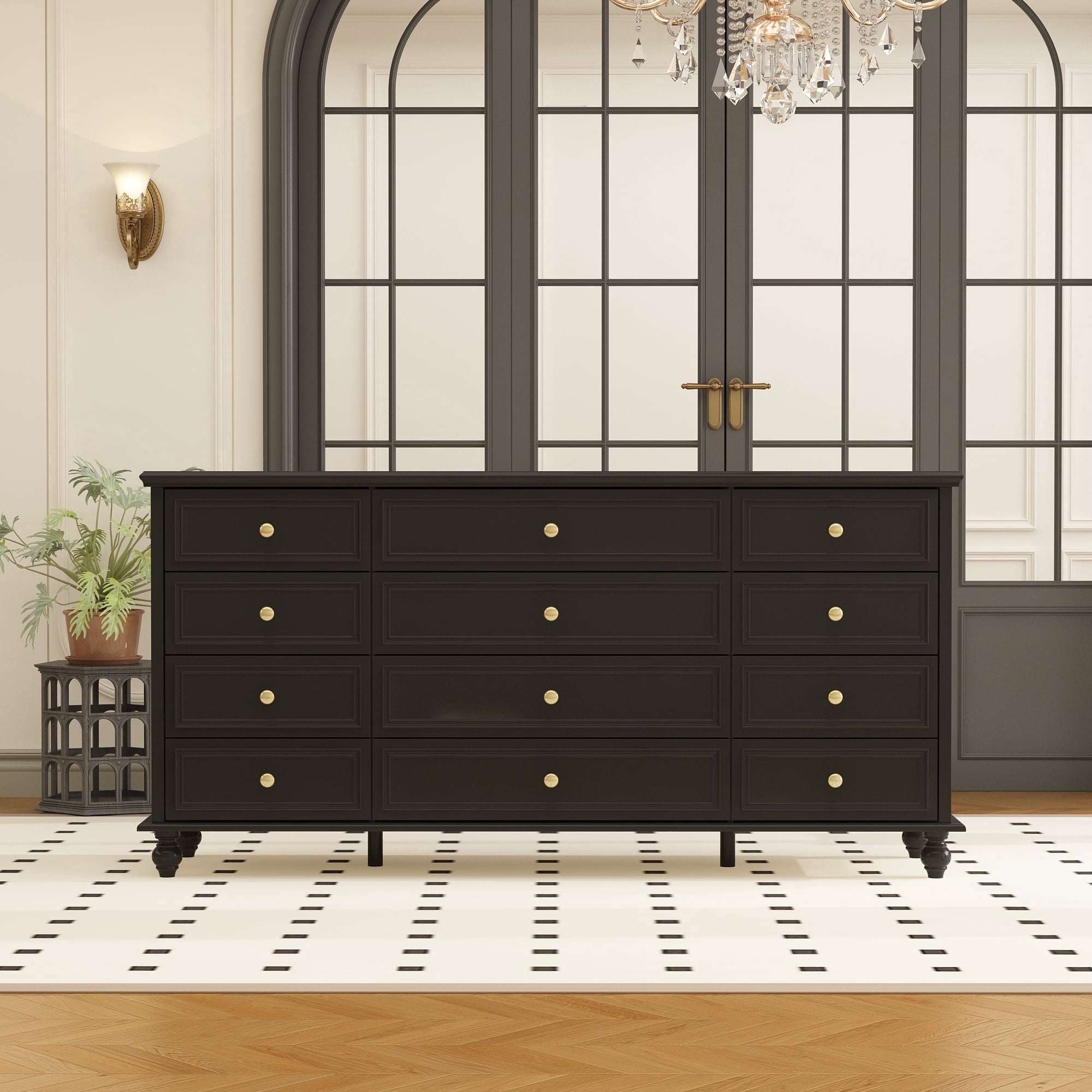 chinese dress ladies X-Large 8 Drawer Dresser main image 1