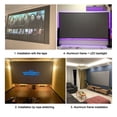 thumbnail image 4 of Tissu Réfléchissant Anti-Lumière pour Écran de Projecteur Portable Simple pour Maison Bureau Extérieur Rideau HD 3D 4K Augmente la Luminosité, 4 of 6