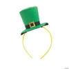 Mini St. Patrick’s Day Hat Headbands, St. Patrick's Day, Apparel Accessories, 6 Pieces