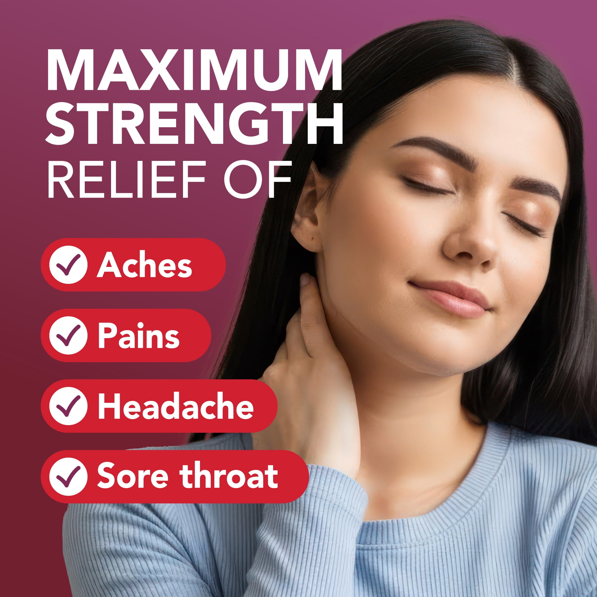 Equate Pain Relief, Black Cherry, 12 fl oz