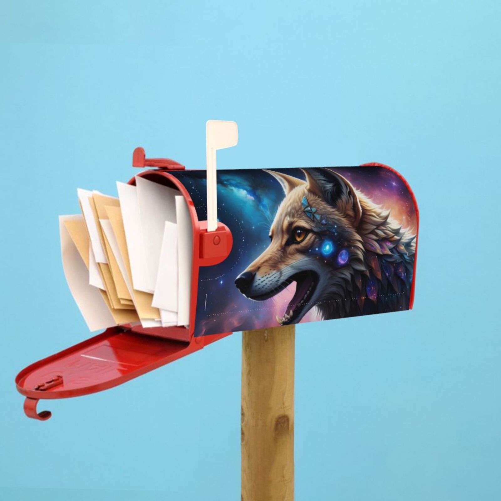 Kdxio Magnetic Mailbox Cover 21x18 in Mailbox Cover Outdoor Decoration Holiday Mailbox Covers for Home Garden Yard-21x18 in