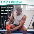 thumbnail image 3 of Massage Ball - Muscle Massager Roller Tool for Trigger Point Deep Tissue Release - Hand Held Manual Massage Therapy for Back, Neck, Leg, Shoulder & Foot Pain Relief by Cozlow, 3 of 7