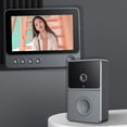 thumbnail image 4 of XWSHYW Seguridad Timbre Visual Inteligente Timbre Visual Inalámbrico con Pantalla de 4,3 Pulgadas Intercomunicador Bidireccional Inteligente para El Hogar Monitoreo de Vídeo, 4 of 6