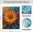 thumbnail image 3 of Diamond Art Kit for Adults, Colorful Abstract Flower Burst Diamond Painting for Adults Beginners, 5D DIY Diamond Art Painting Kits, Colorful Diamond Painting Craft for Home Decor 12x16, 3 of 7