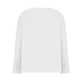 thumbnail image 4 of Puntoco Mujer Moda Casual Cuello En V Manga Larga Cómodo Estampado Navideño Sudadera tops Blusa Puntoco Puntoco-3677, 4 of 5