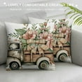 thumbnail image 3 of PHYHOO  Bless Our Home Farmhouse Eucalyptus Leaves Throw Pillow Covers,  Truck Home Sweet Home Cushion Case Decorations, 3 of 5